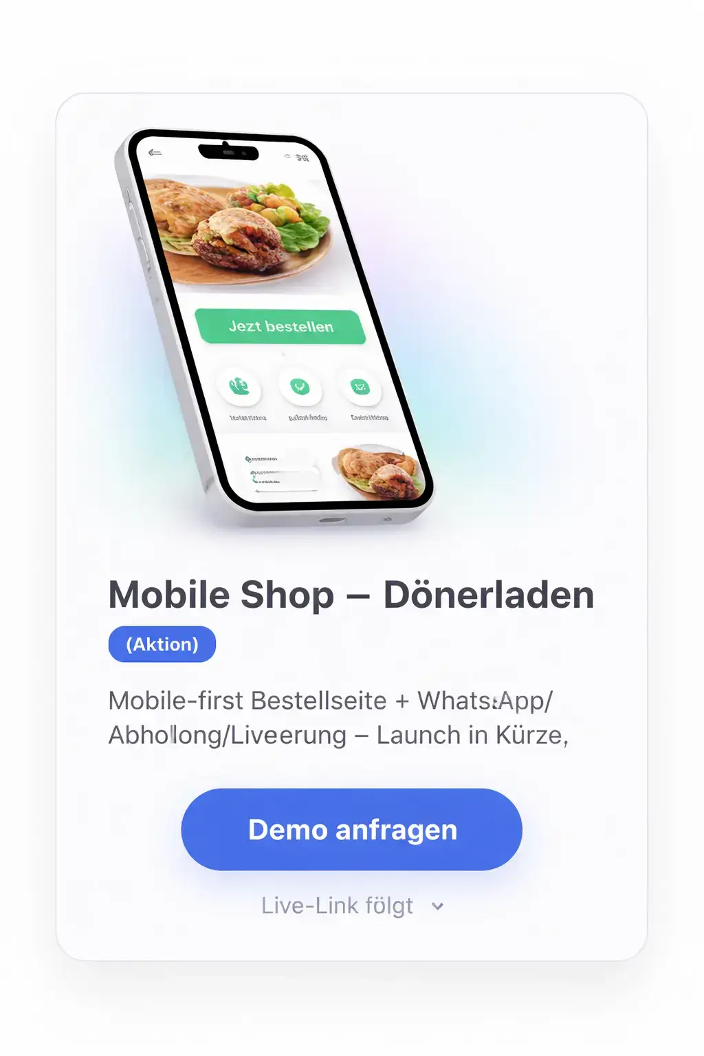 Mobile Shop Konzept