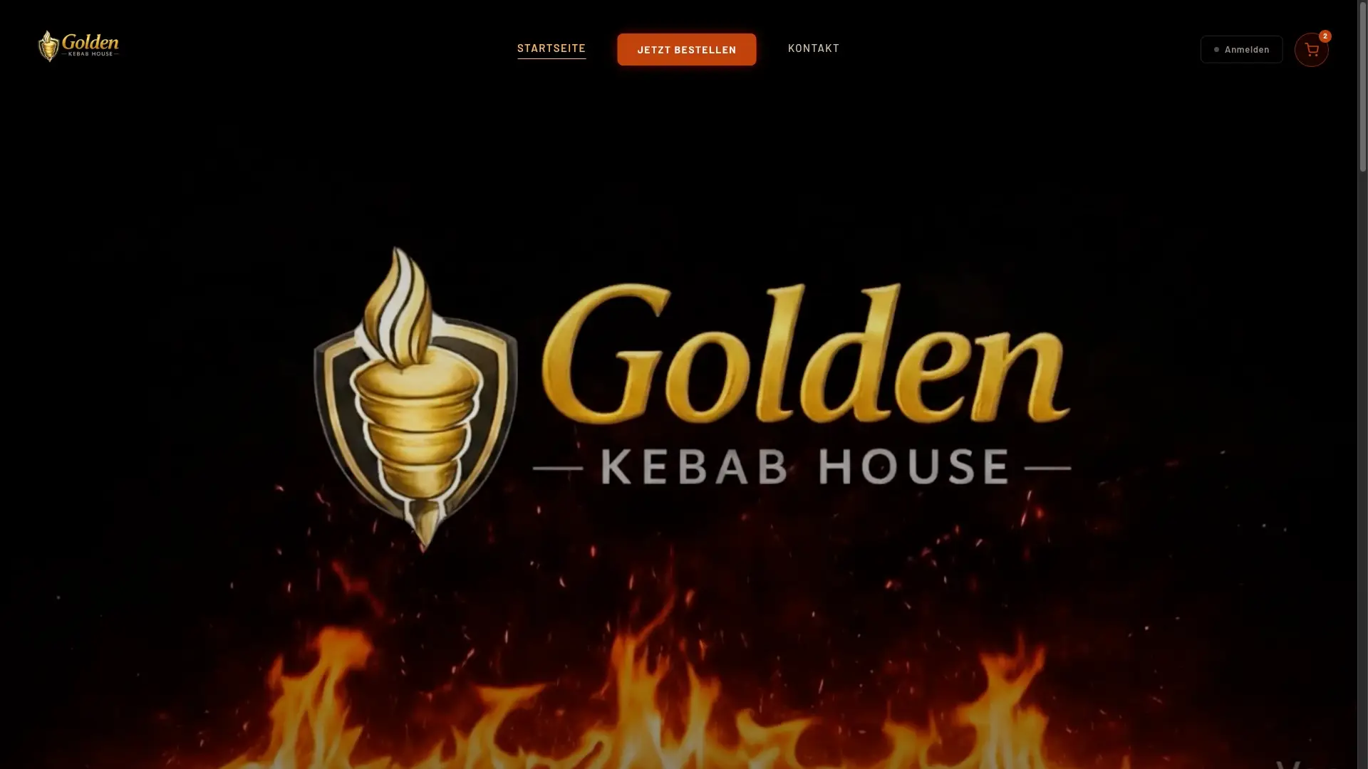 Golden Kebab House – Website Preview